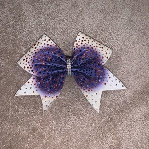 Rhinestone Cheer Bow